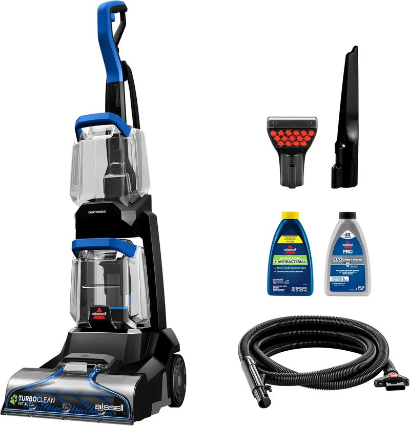 Bissell TurboClean Pet XL Upright Carpet Cleaner 3746 - Rank 6 in Best Carpet Cleaner For Pets of 2025