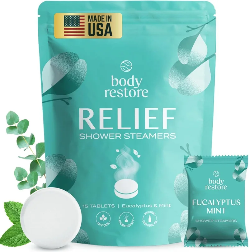 Body Restore Shower Steamers Aromatherapy 15-Pack - Rank 4 in Best Gifts For Women of 2025