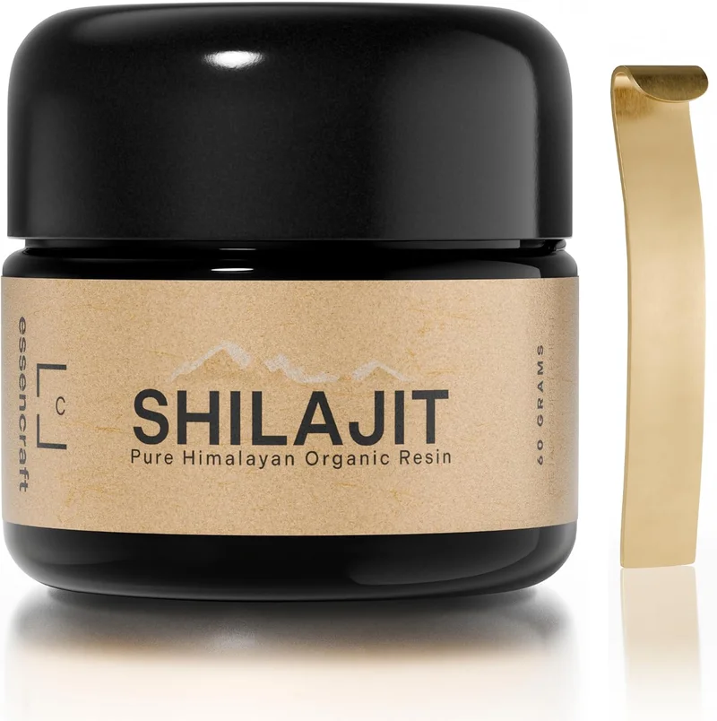 Essencraft Pure Himalayan Shilajit Resin 500mg 60g - Rank 2 in Best Shilajit Resin of 2025
