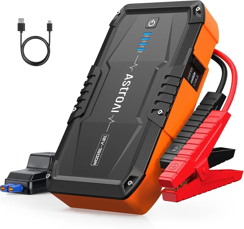 AstroAI S8 Car Battery Jump Starter - Rank 7 in Battery Jump Starters of 2025