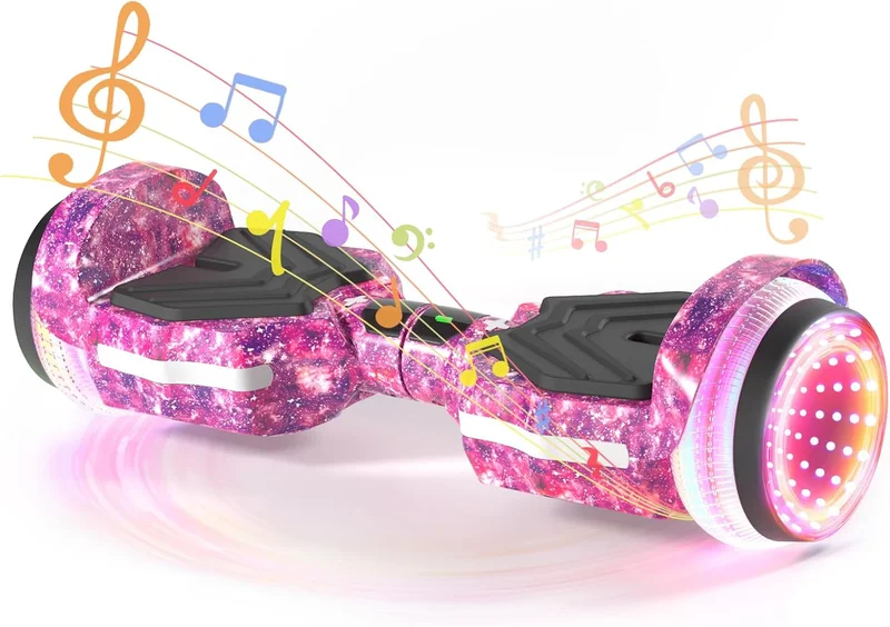 SIMATE LED Scooter with Bluetooth and APP - Rank 9 in Best Hoverboard of 2025