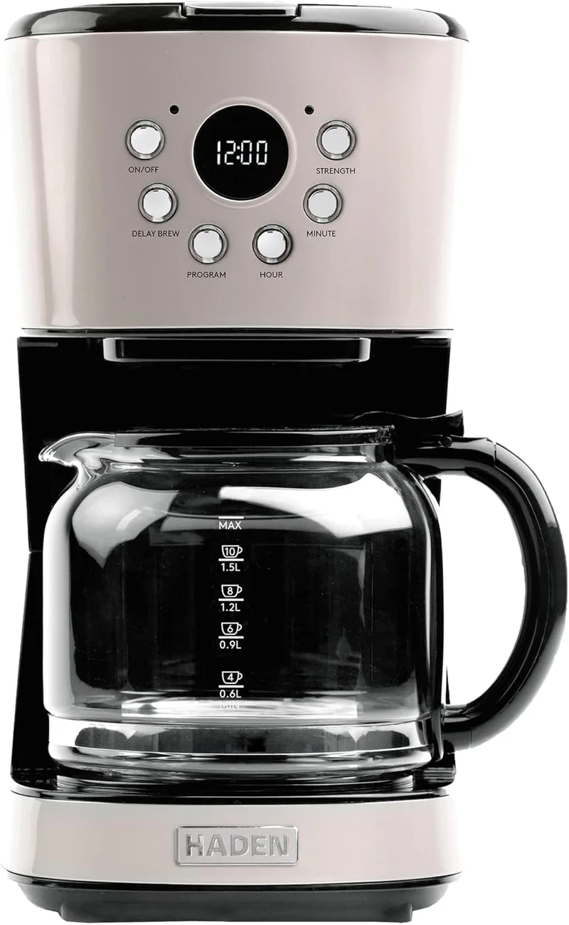 Haden Programmable 12-Cup Drip Coffee Maker - Rank 6 in Best Drip Coffee Makers of 2025