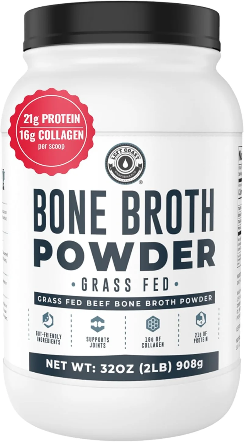 Bone Broth Protein Powder, Unflavored 32oz - Rank 3 in Best Bone Broth Protein of 2025