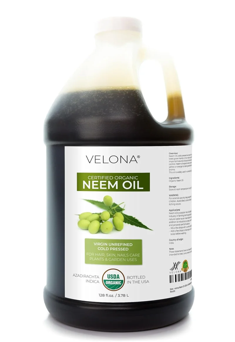 Velona Neem Oil Organic Carrier Oil - Rank 10 in Best Neem Oil of 2025