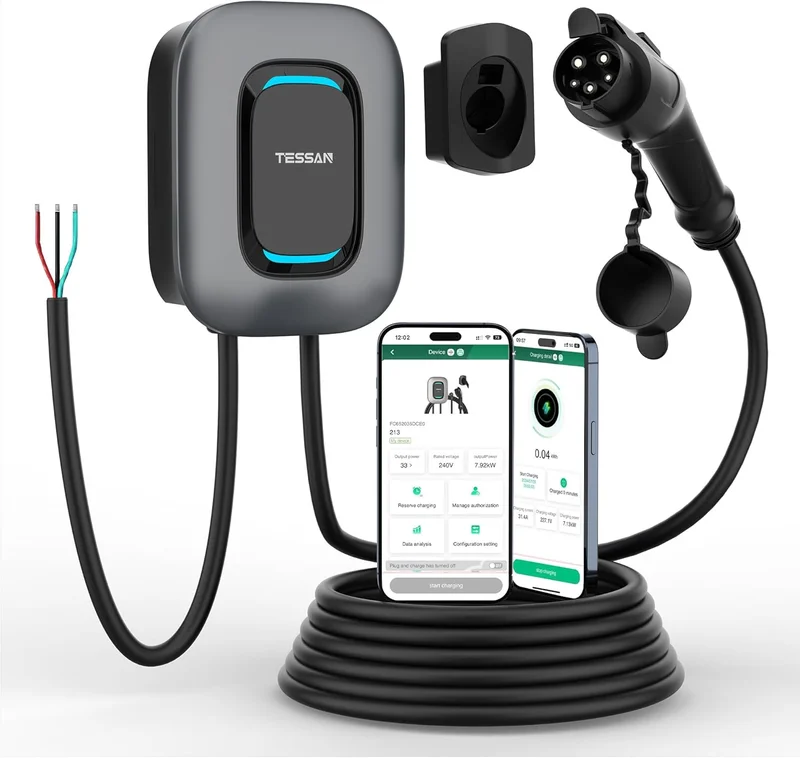 TESSAN Level 2 EV Smart Charger - Rank 9 in Best Chargepoint Home Flex of 2025