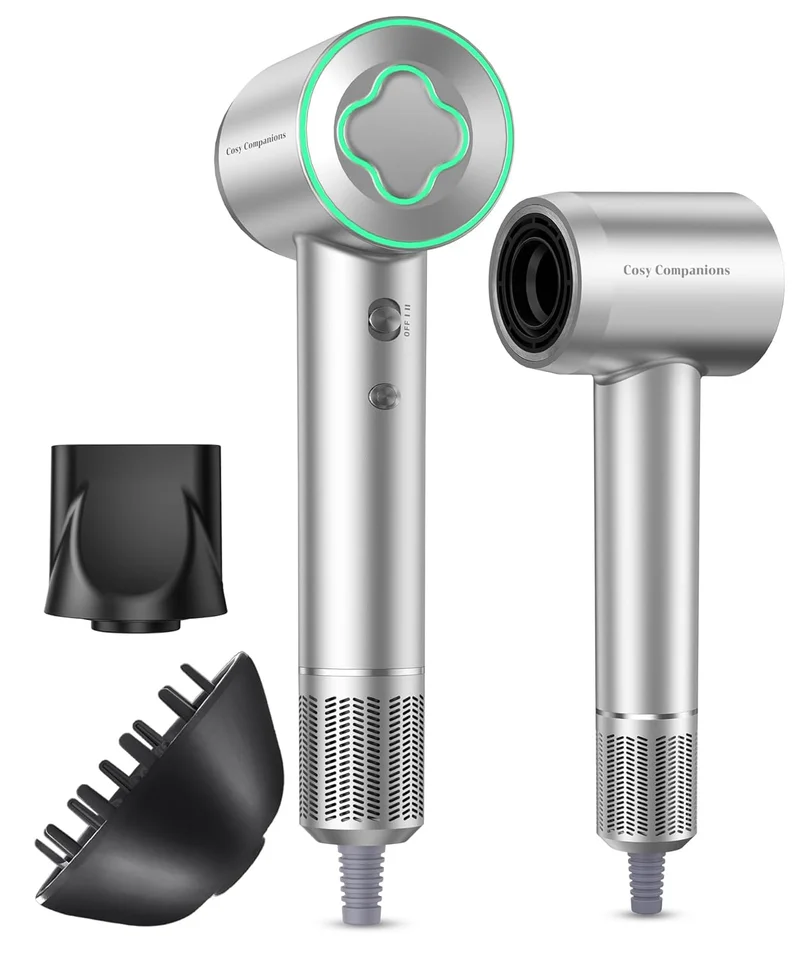 Silvery High-Speed Ionic Hair Dryer - Rank 8 in Hair Dryers