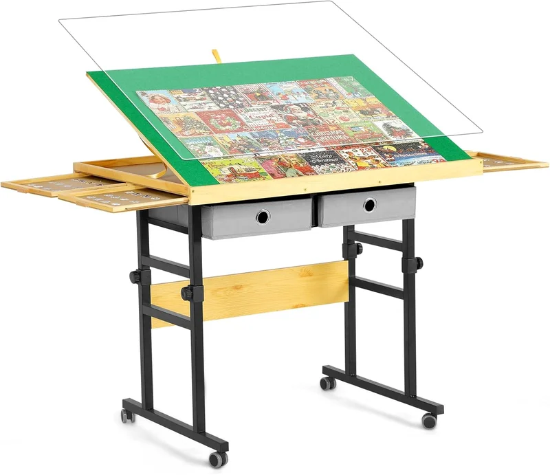 BuilderButler Adjustable Puzzle Table - Rank 9 in Best Puzzle Table With Legs of 2025