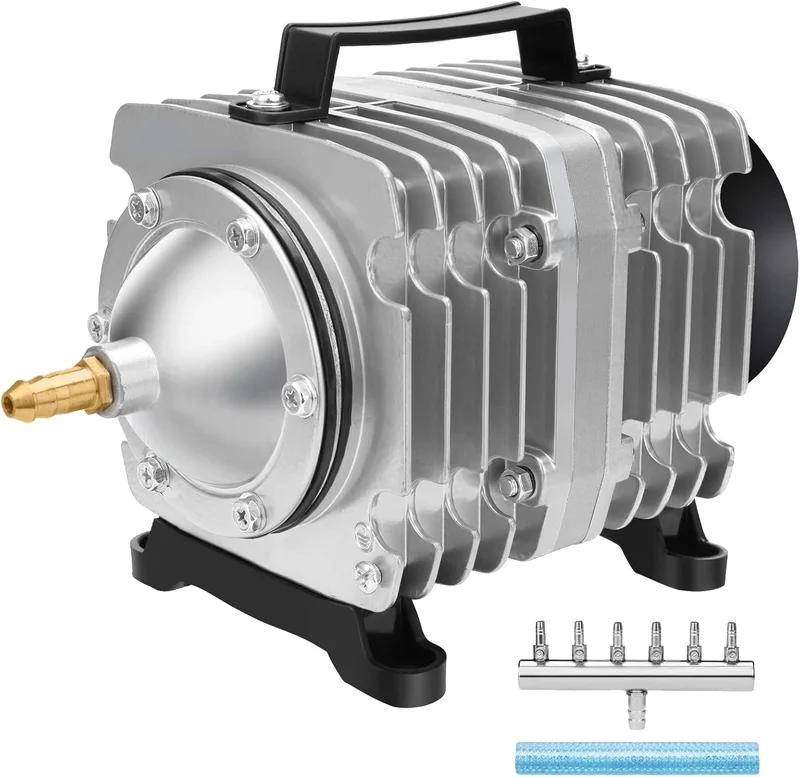 AquaMiracle Aquarium Air Pump 58W/1200GPH - Rank 5 in Best Air Pump of 2025