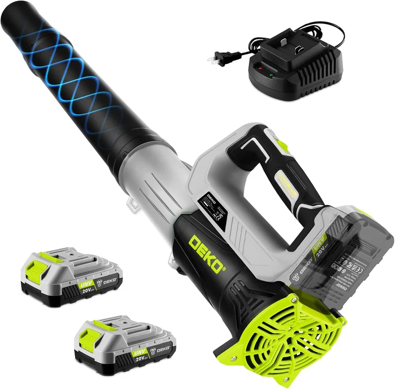 DEKOPRO Cordless Leaf Blower with Battery - Rank 10 in Best Leaf Blower of 2025