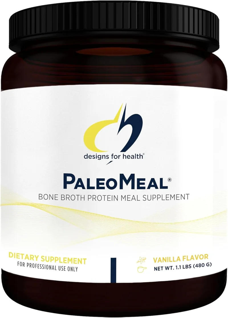 Designs for Health PaleoMeal Bone Broth Protein Vanilla - Rank 8 in Best Bone Broth Protein of 2025