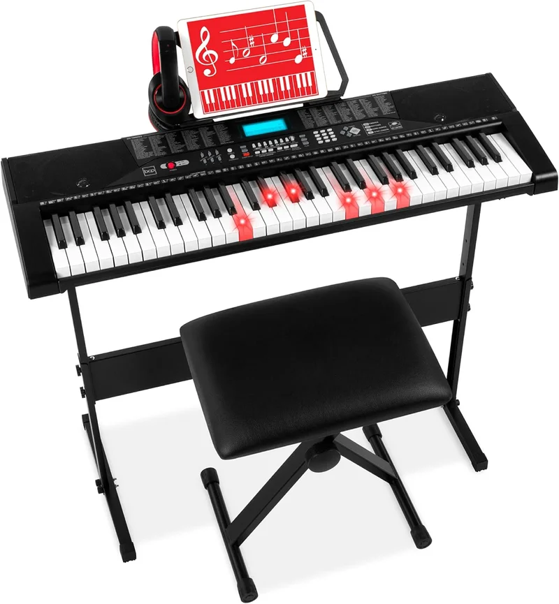 Best Choice 61-Key Beginner Electronic Keyboard Set - Rank 8 in Best Keyboard Piano of 2025