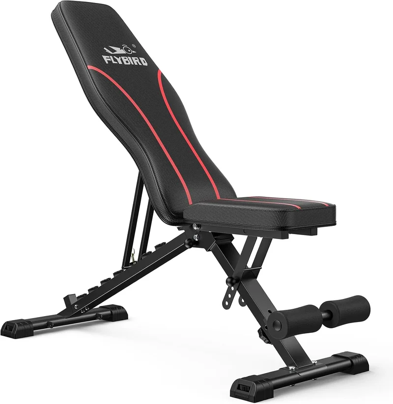FLYBIRD Adjustable Utility Weight Bench - Rank 5 in Best Adjustable Weight Bench of 2025