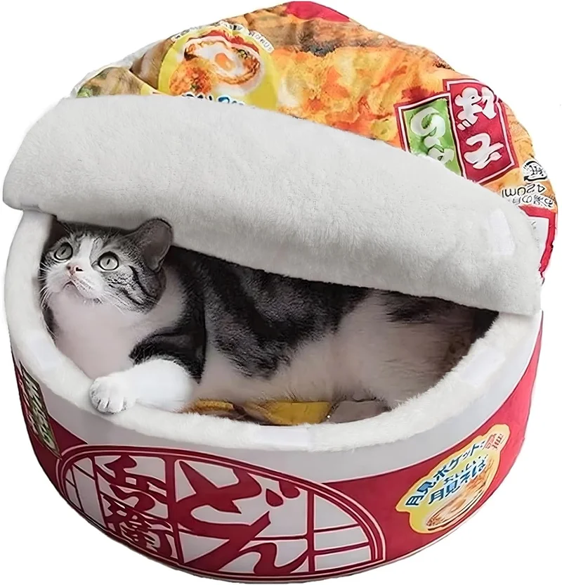 Ramen Noodle Pet Bed - Rank 10 in Best Cat Cave of 2025