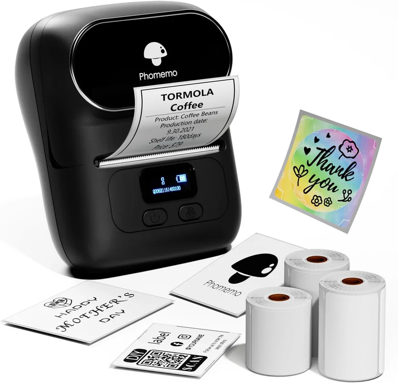 Phomemo M110 Bluetooth Label Printer - Rank 8 in Best Label Maker Machine of 2025