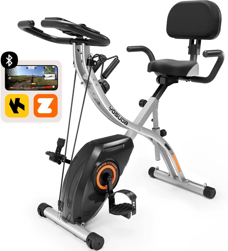 YOSUDA 5-in-1 Folding Exercise Bike - Rank 4 in Best Exercise Bikes For Seniors of 2025