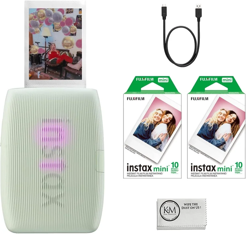 Fujifilm INSTAX Mini Link 3 Printer Bundle - Rank 6 in Best Iphone Photo Printer of 2025
