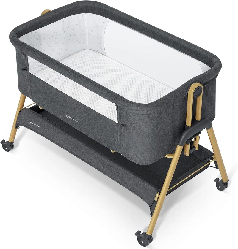 ANGELBLISS Baby Bassinet Bedside Sleeper - Rank 3 in Best Infant Crib of 2025