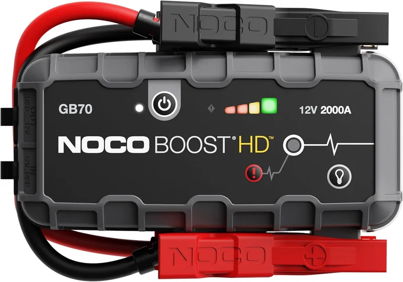 NOCO Boost HD GB70 Car Battery Jump Starter - Rank 9 in Battery Jump Starters of 2025