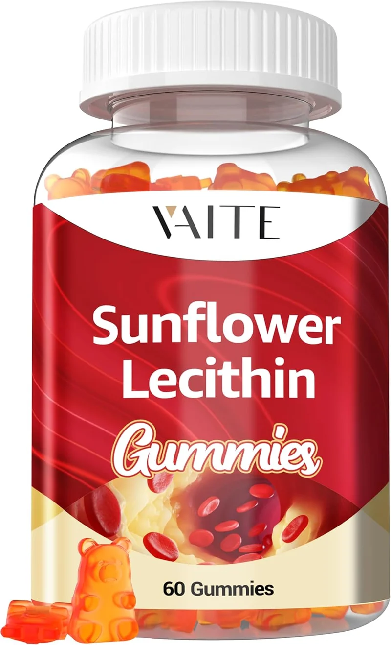 Sunflower Lecithin Gummies 800mg - Rank 8 in Best Sunflower Lecithin of 2025