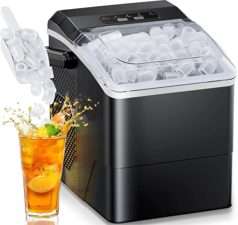 HOMEZAY Portable Ice Maker - Rank 7 in Best Countertop Ice Machine of 2025