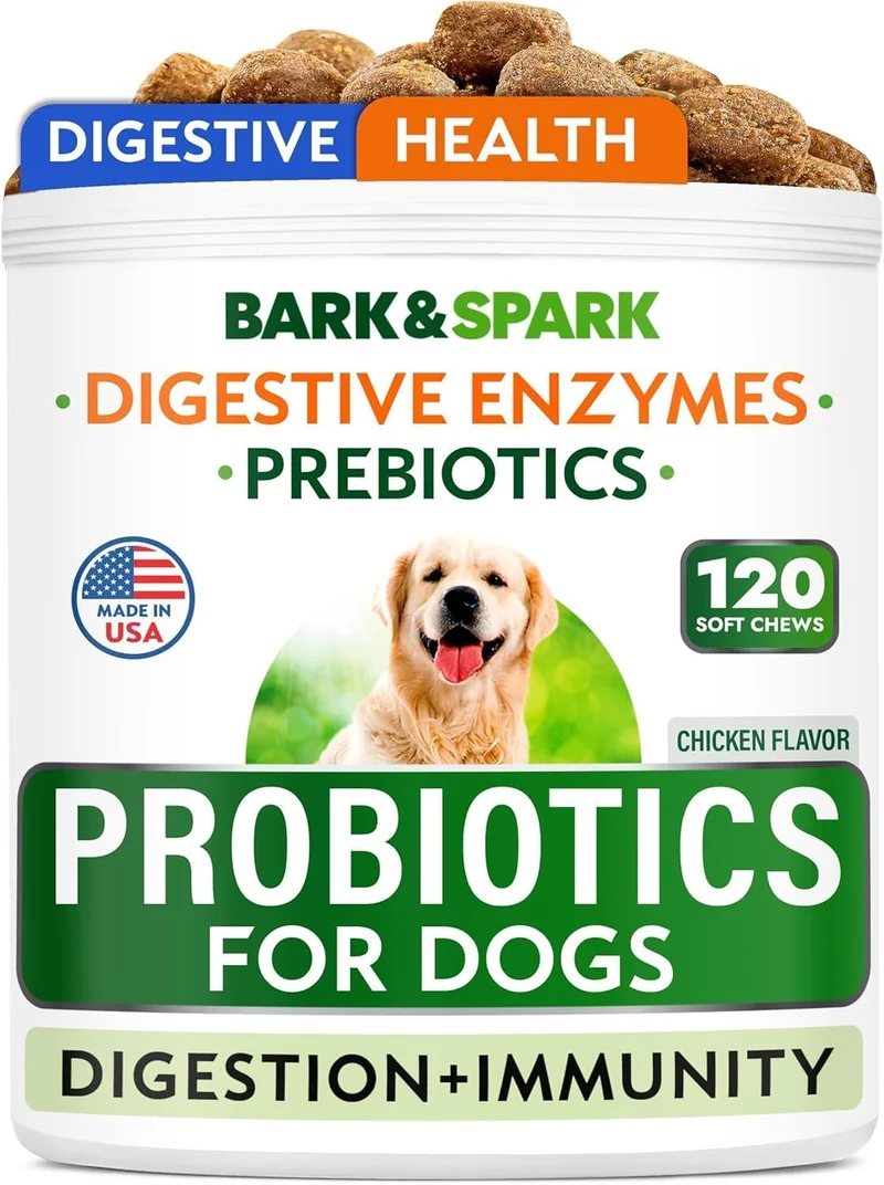 Bark & Spark Dog Probiotics & Enzymes - Rank 7 in Best Probiotics For Dogs of 2025