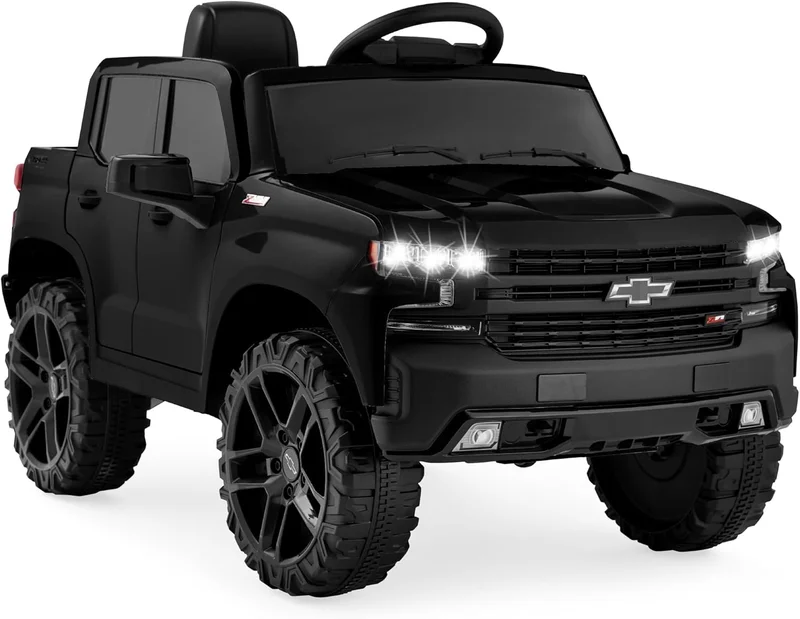 Chevrolet Silverado 12V Ride On Truck - Rank 2 in Best Cars For Kids of 2025