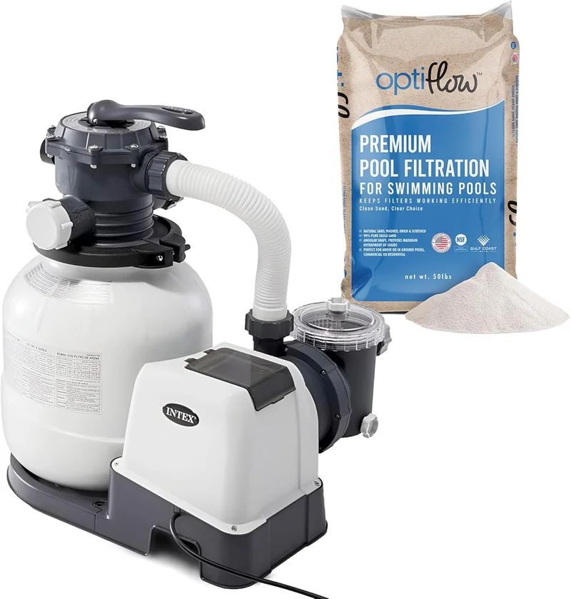 Intex Krystal Clear Sand Filter Pump Bundle - Rank 7 in Best Pool Pumps of 2025