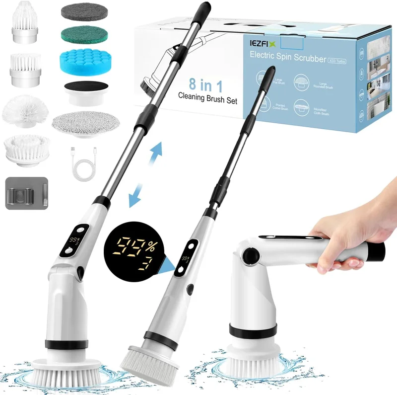 Electric Spin Scrubber X03 Black - Rank 10 in Best Electric Spin Scrub of 2025