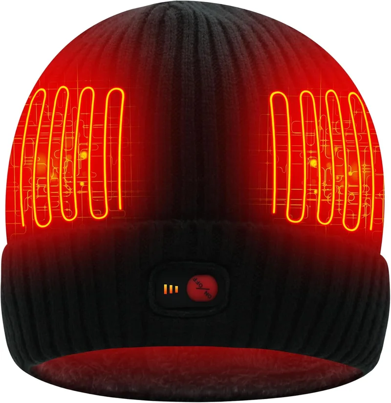 SVPRO Rechargeable Heated Beanie Hat - Rank 2 in Best Heated Trapper Hat of 2025