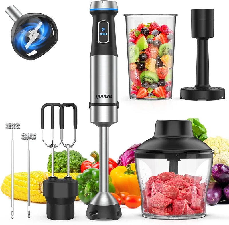 Ganiza 6-in-1 Immersion Hand Blender - Rank 2 in Best Emulsion Blender of 2025