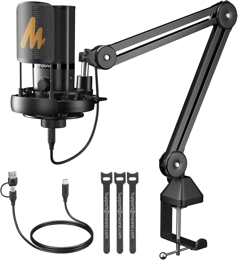MAONO PM450 USB Condenser Microphone - Rank 5 in Best Streaming Microphone of 2025