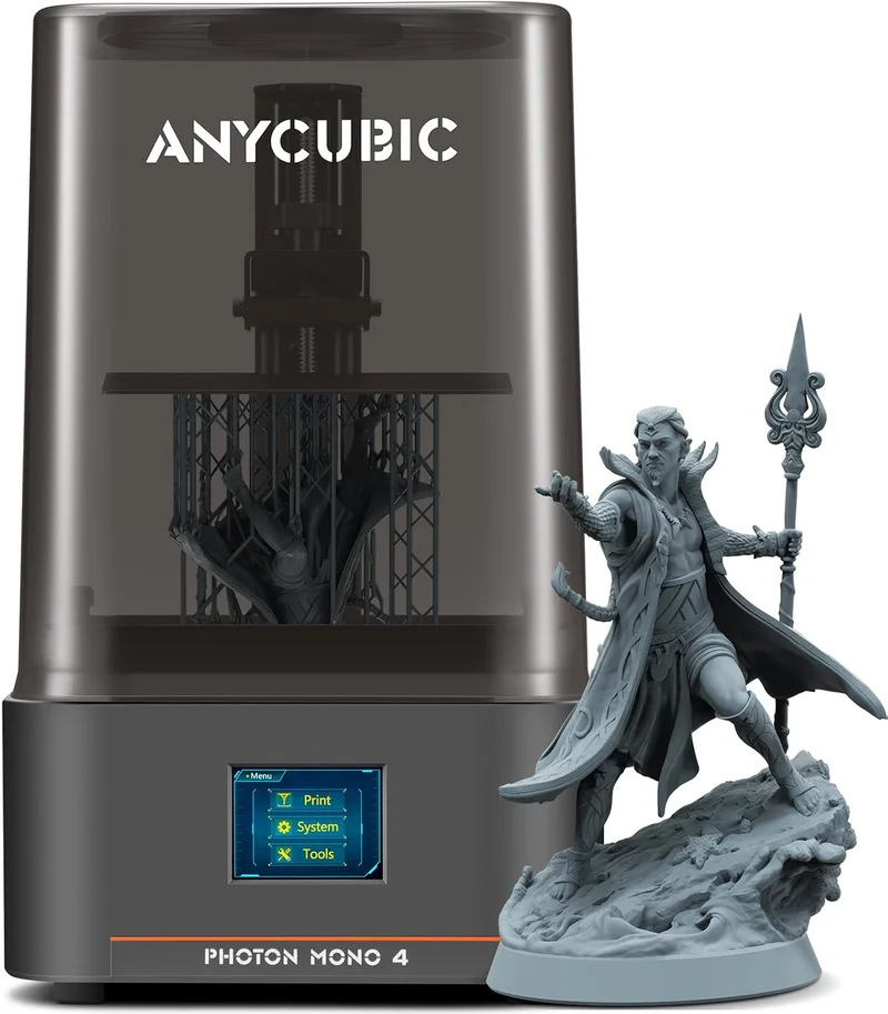 ANYCUBIC Photon Mono 4 10K Resin 3D Printer - Rank 4 in Best Resin 3d Printer of 2025