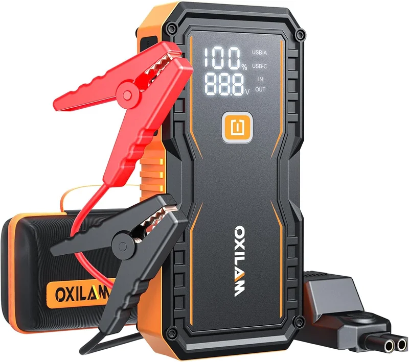 Oxilam 6000A Car Jump Starter - Rank 9 in Best Car Jumper Box of 2025