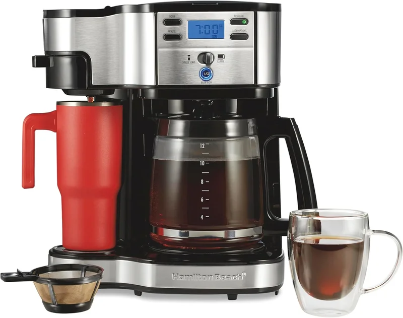 Hamilton Beach 2-Way Coffee Maker 49980R - Rank 5 in Best Drip Coffee Makers of 2025