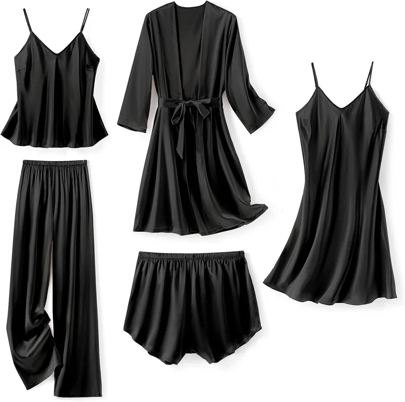 SAPJON Women's Silk Pajama Set - Rank 6 in Best Silk Pajama of 2025
