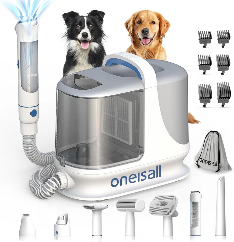 oneisall BM3 Dog Grooming Vacuum Kit - Rank 4 in Best Pet Groom of 2025