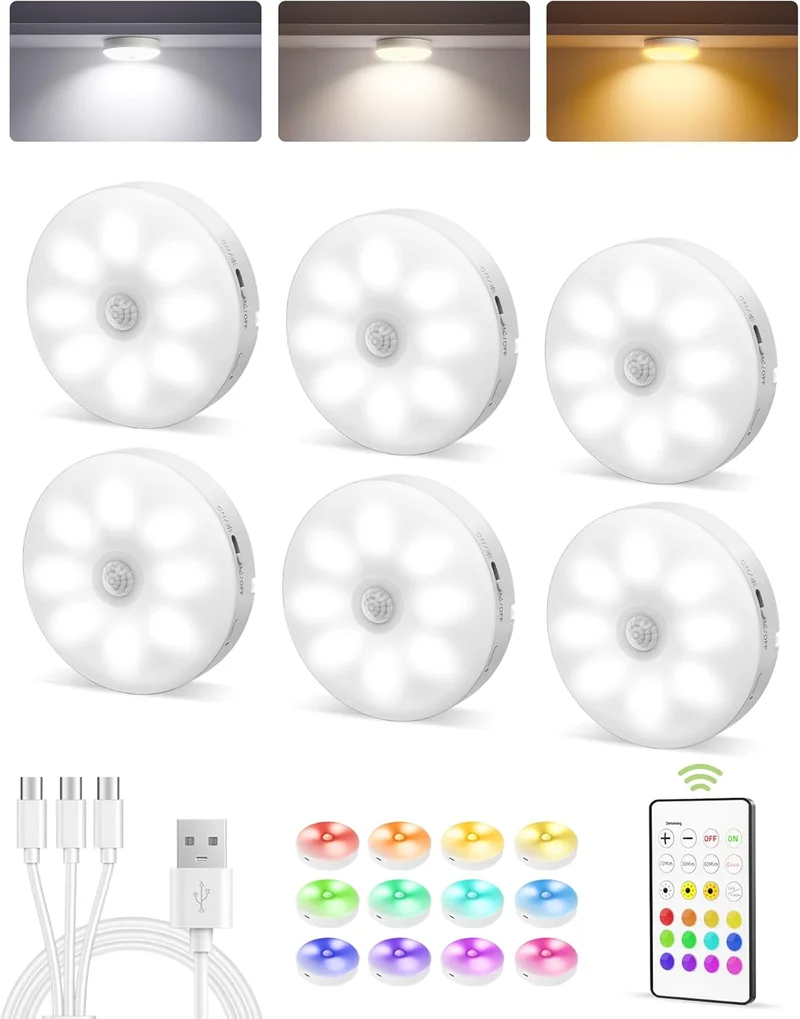 EZVALO Rechargeable Under Cabinet Lighting - Rank 4 in Best Under Cabinet Lights of 2025