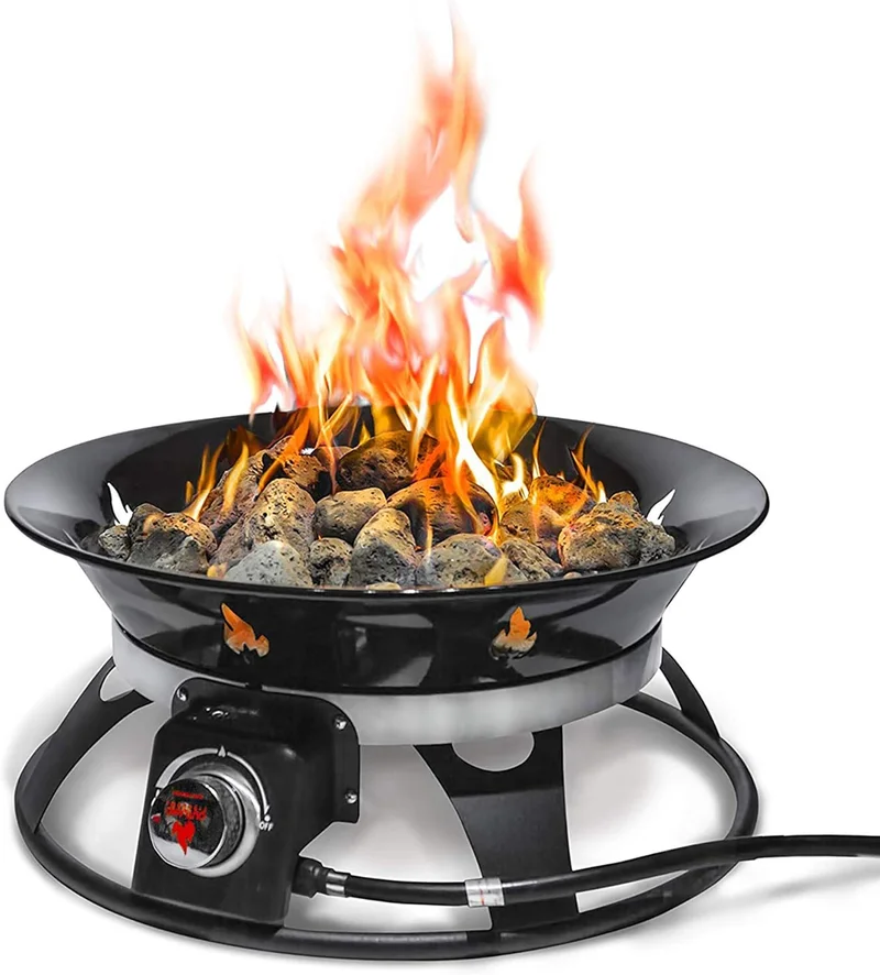 Outland Living Cypress Portable Propane Fire Pit 863 - Rank 10 in Best Housewise Fire Pit of 2025