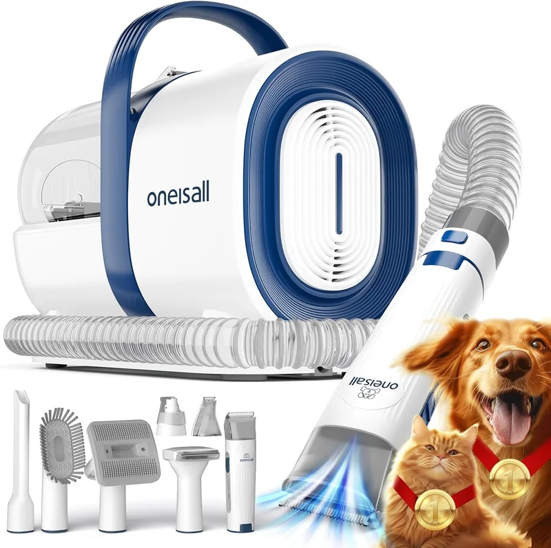 oneisall Dog Hair Vacuum & Grooming Kit - Rank 2 in Best Dog Grooming Clippers of 2025