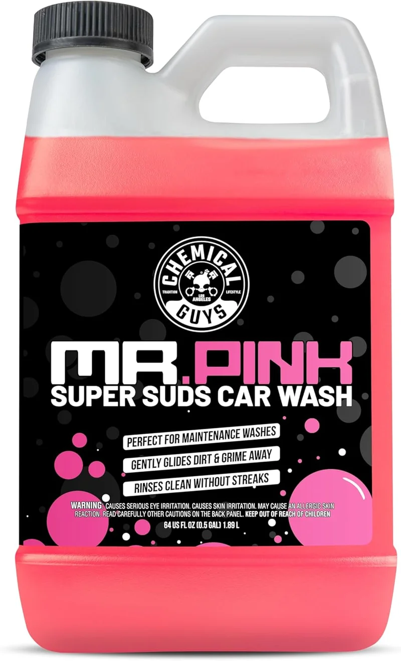 Chemical Guys Mr. Pink Foaming Car Wash Soap - Rank 8 in Best Auto Spray Wax of 2025
