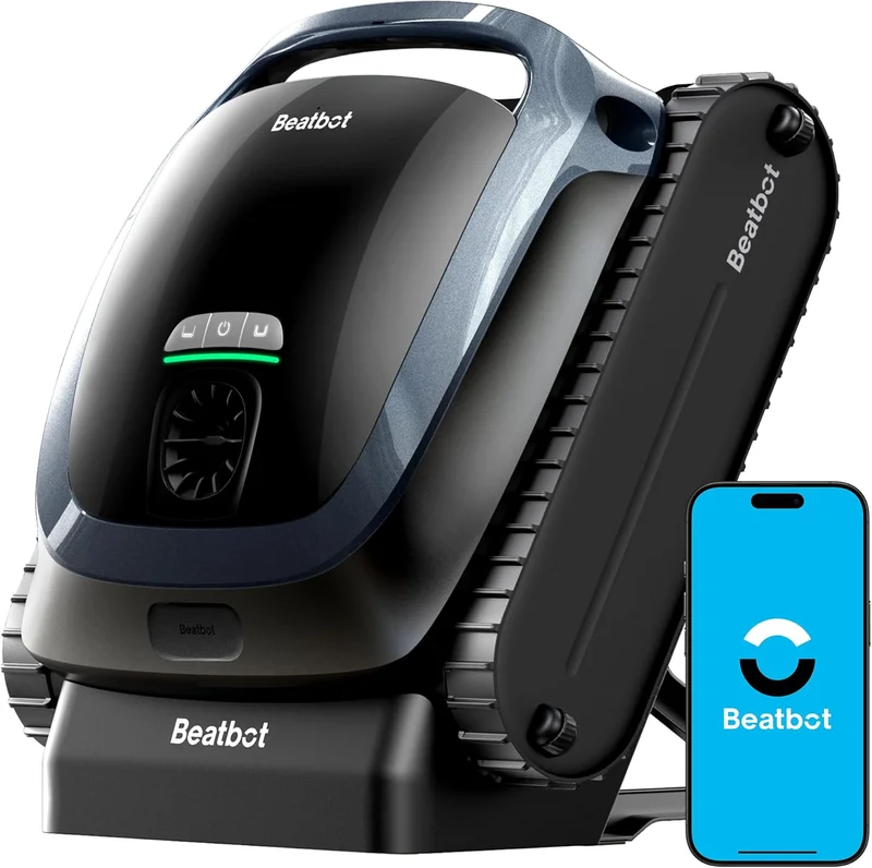 Beatbot Cordless Robotic Pool Cleaner - Rank 1 in Best Above Ground Pool Vacuum of 2025