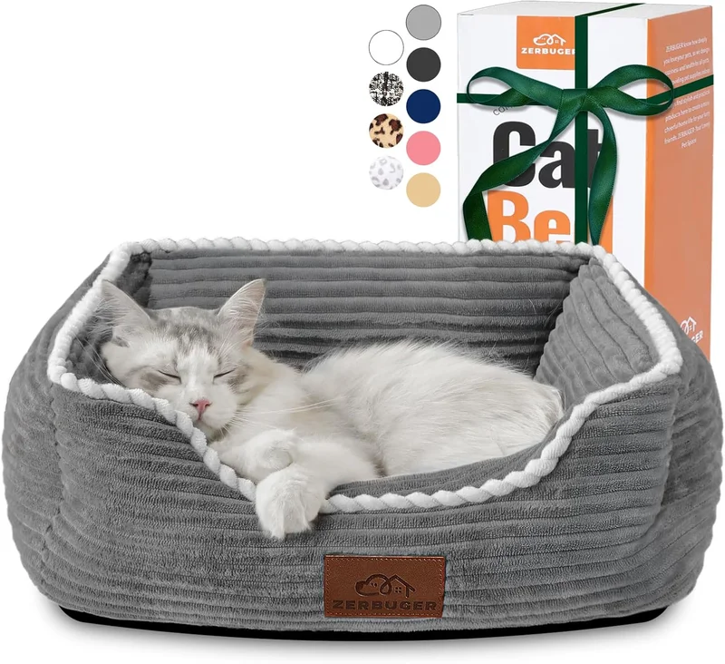 Zerbuger Pet Bed for Cats and Dogs - Rank 10 in Best Cat Bed of 2025