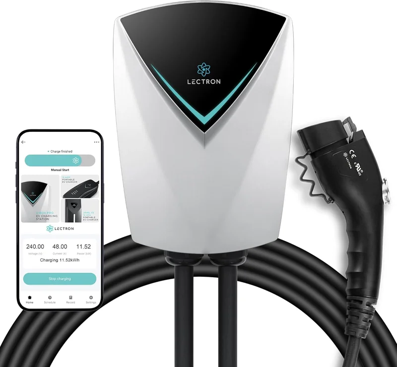 Lectron V-Box Pro EV Charging Station - Rank 6 in Best Ev Home Charger Level 2 of 2025
