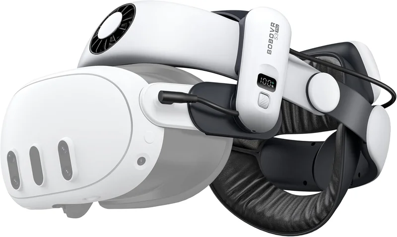 BOBOVR S3 Pro Battery Strap System - Rank 3 in Best Meta Quest 3 of 2025