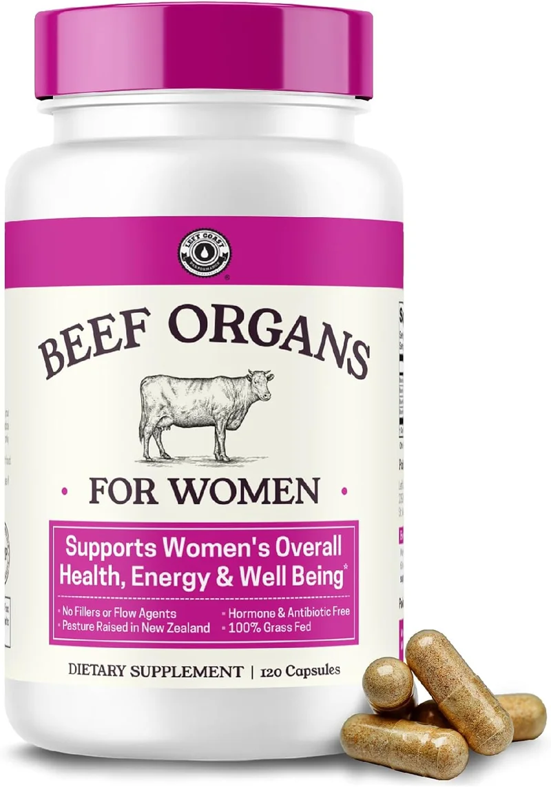 Left Coast Performance Beef Organ Supplement - Rank 2 in Best Beef Liver Supplements of 2025