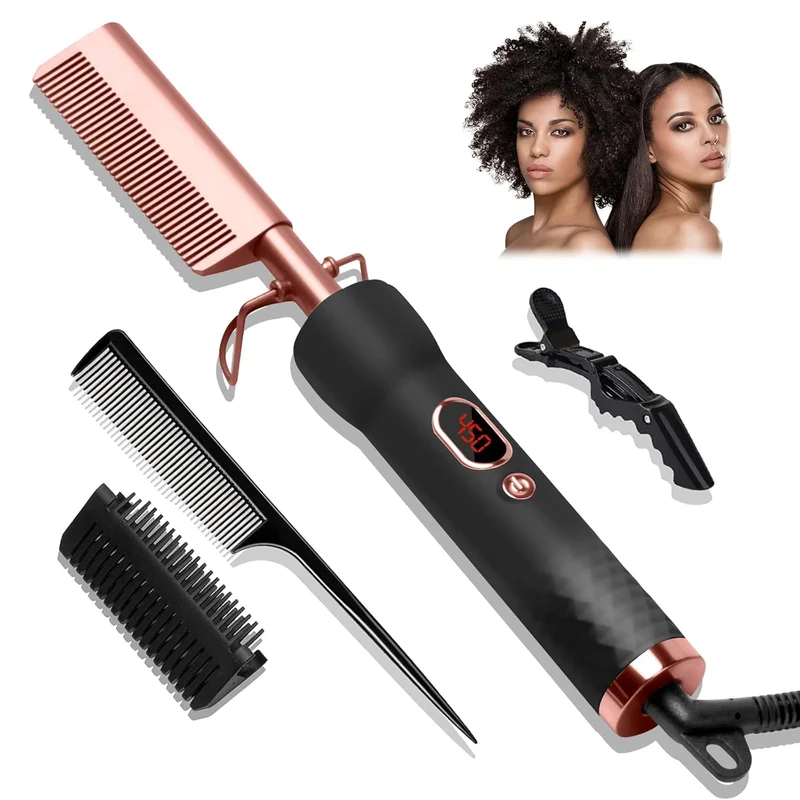 Trylater Electric Hot Comb with 12 Temp Settings - Rank 2 in Best Hot Comb of 2025