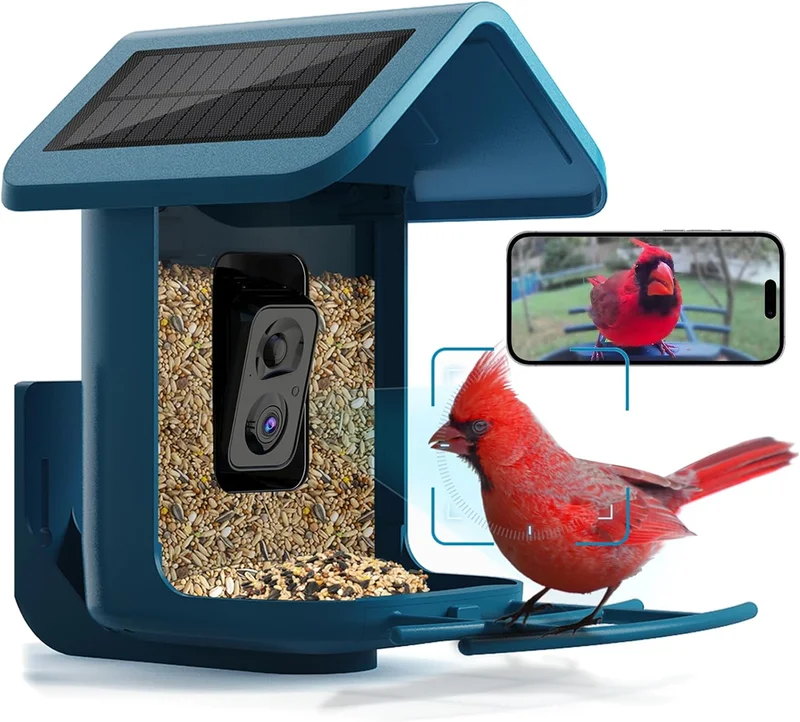Onlyfly Smart Solar Bird Feeder Camera - Rank 10 in Best Samrt Bird Feeder of 2025