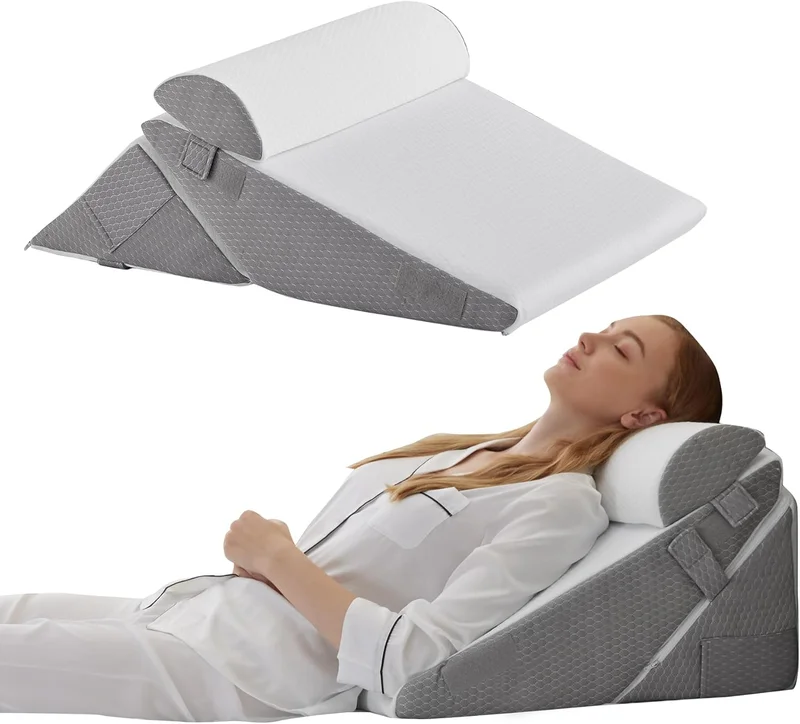 Bedluxe Orthopedic Bed Wedge Pillow Set - Rank 3 in Best Wedge Pillow of 2025