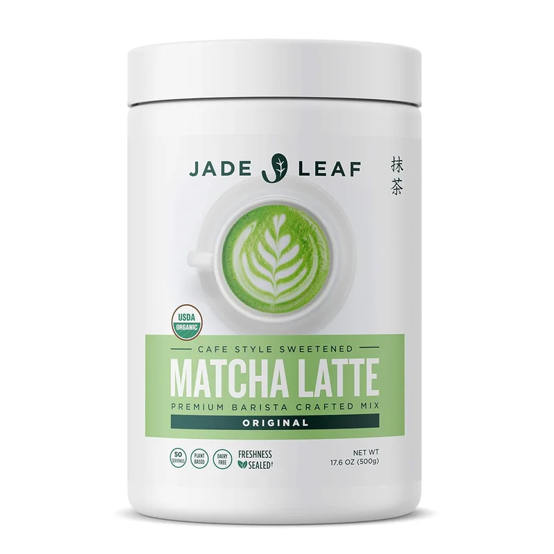 Jade Leaf Matcha Sweetened Matcha Latte Powder - Rank 3 in Best Matcha of 2025