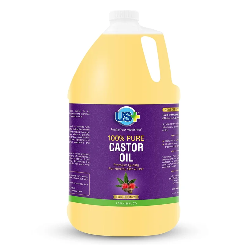 Pure Castor Oil - Cold-pressed, Unrefined - Rank 7 in Castor Oils